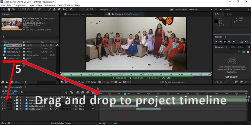 How to choose and add music🎶 to a video in Adobe After Effects | TakeTones  Blog